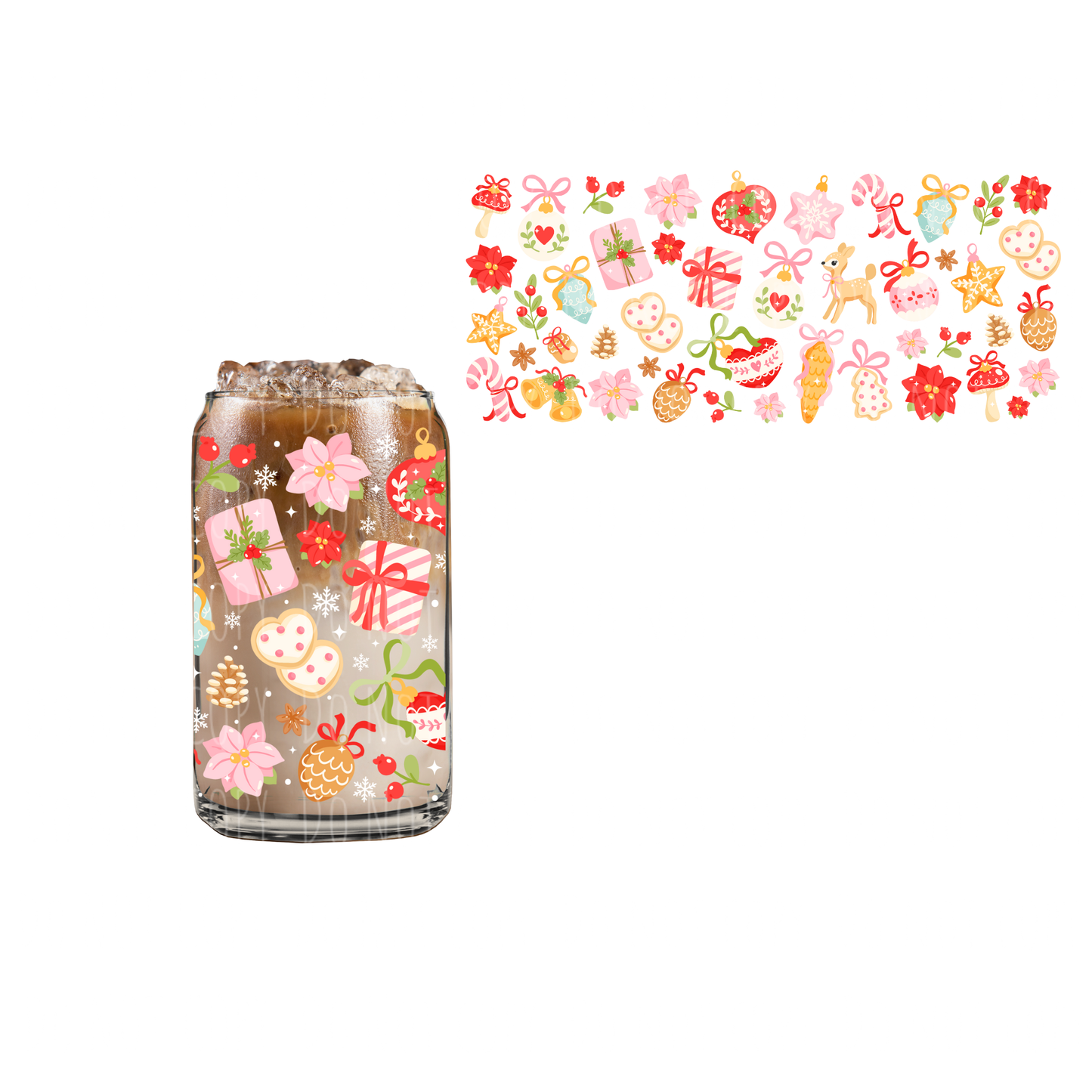 Trinkets (DOUBLE SIDED) UVDTF 16oz cup wrap