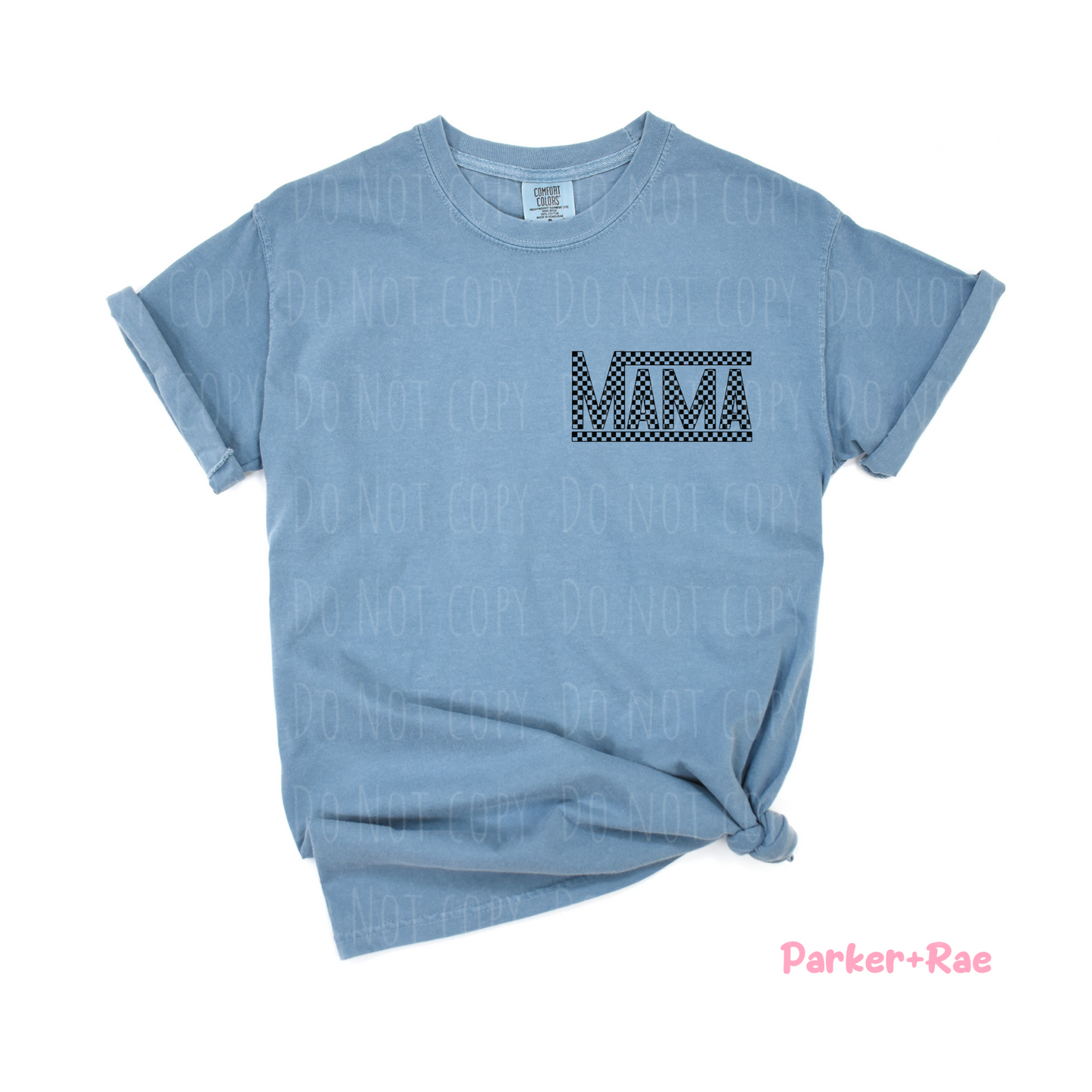 Checkered Mama Pocket Size DTF