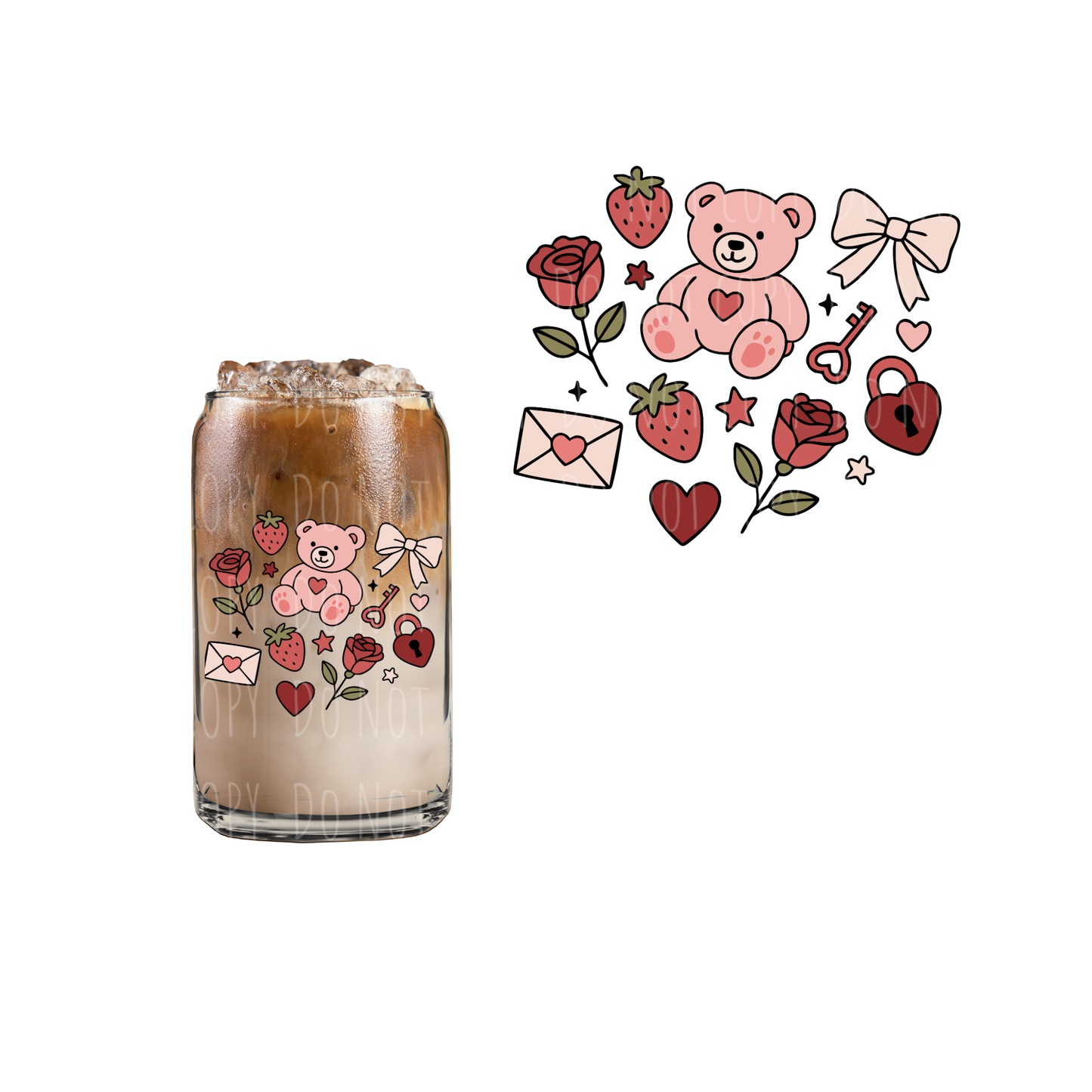 Be Berry Mine (DOUBLE SIDED) UVDTF decal