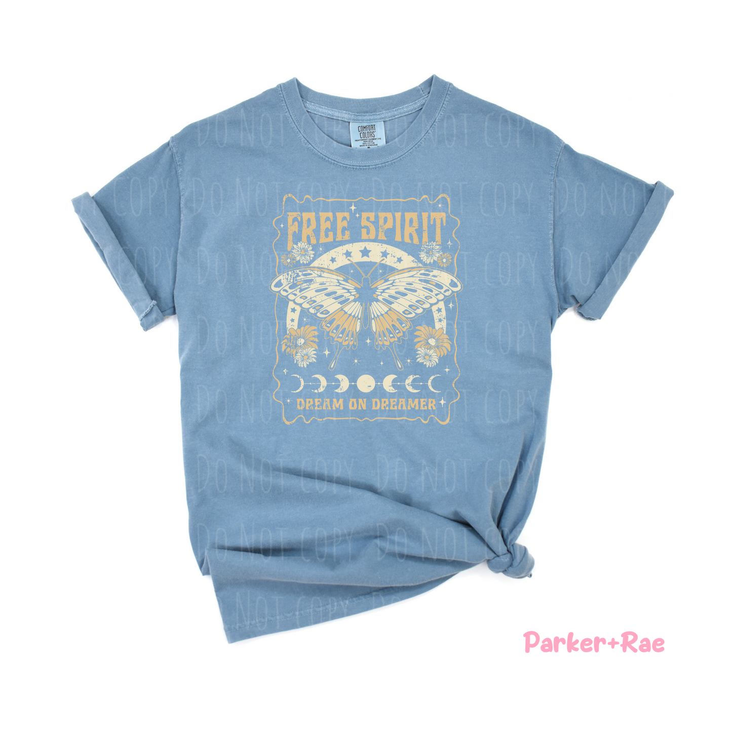 Neutral Dream On Dreamer Distressed DTF