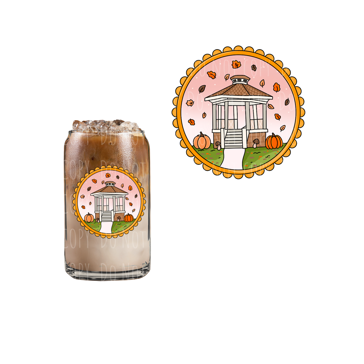 SH Gazebo (DOUBLE SIDED) UVDTF decal