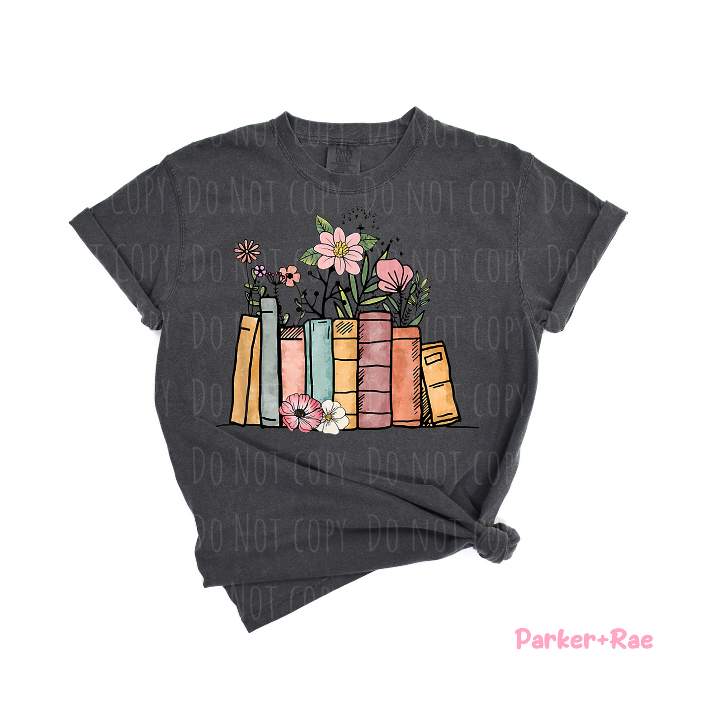 Floral Books DTF