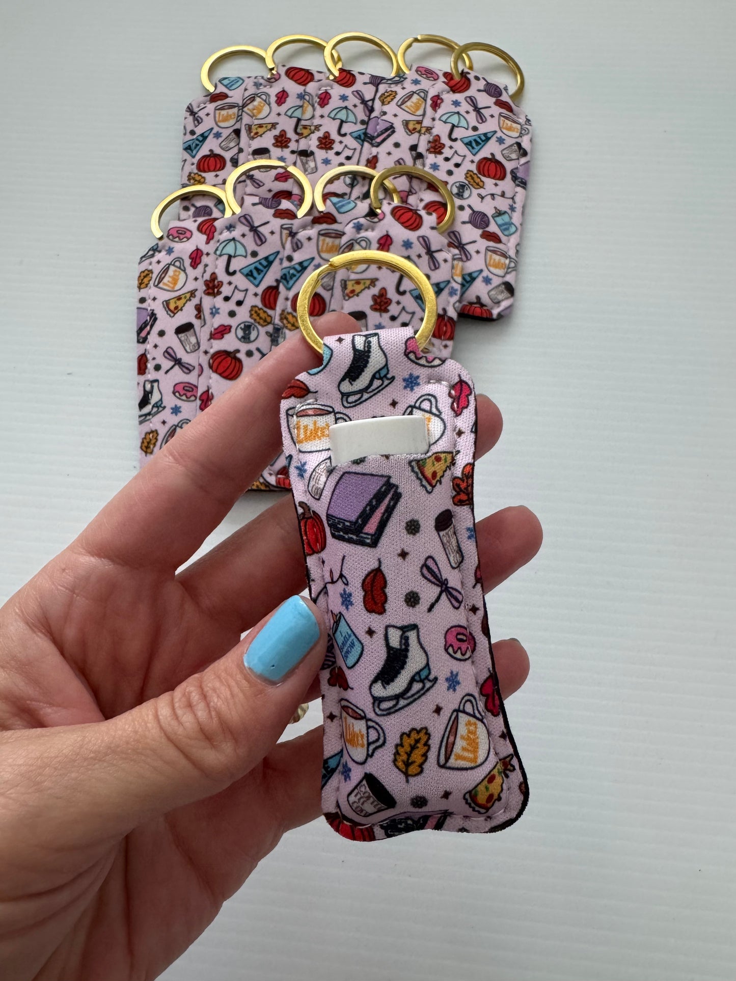 SH Inspired Chapstick Holder Keychains (Pack of 5)