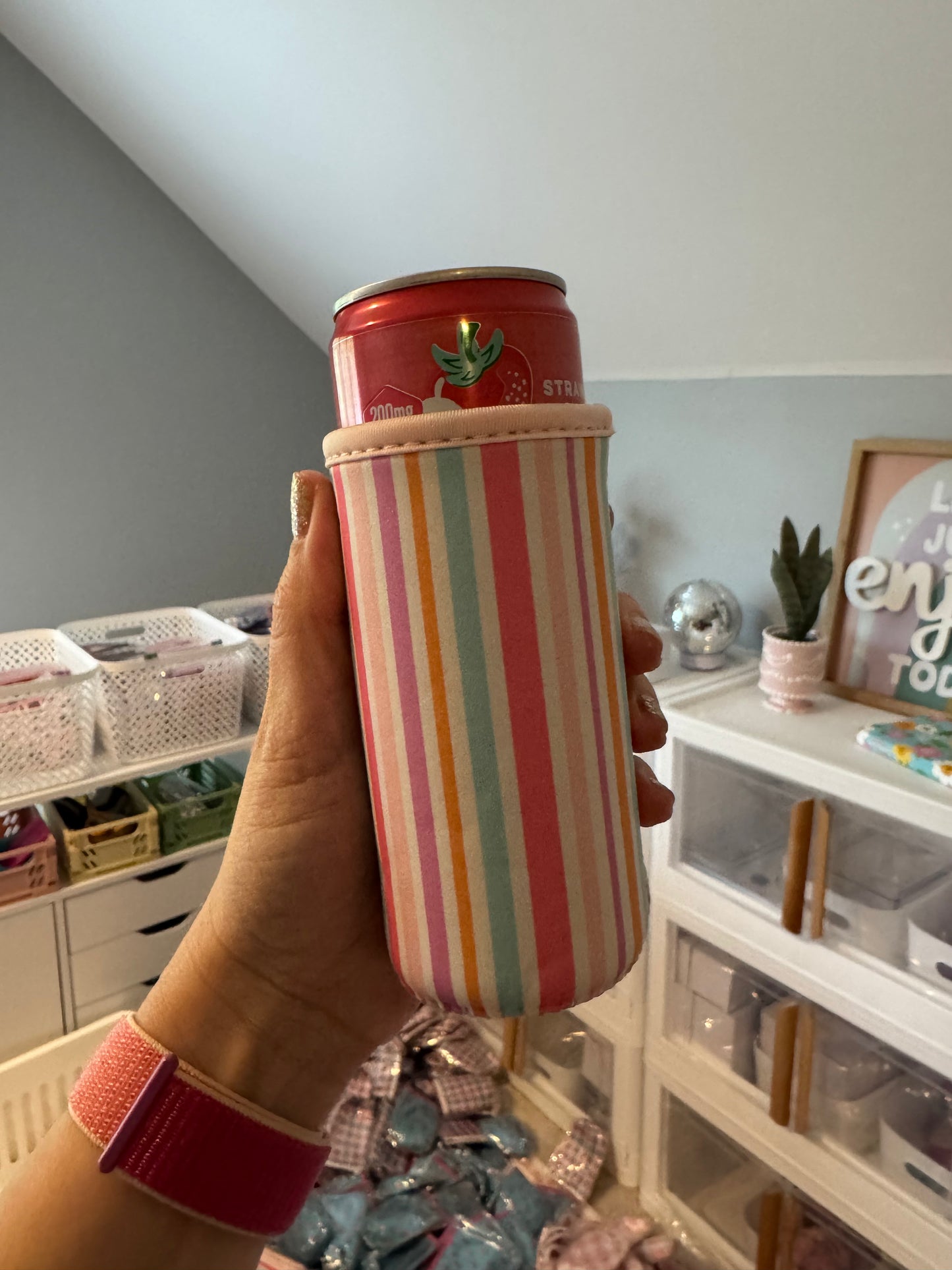 All Stripes Tall Can Sleeves