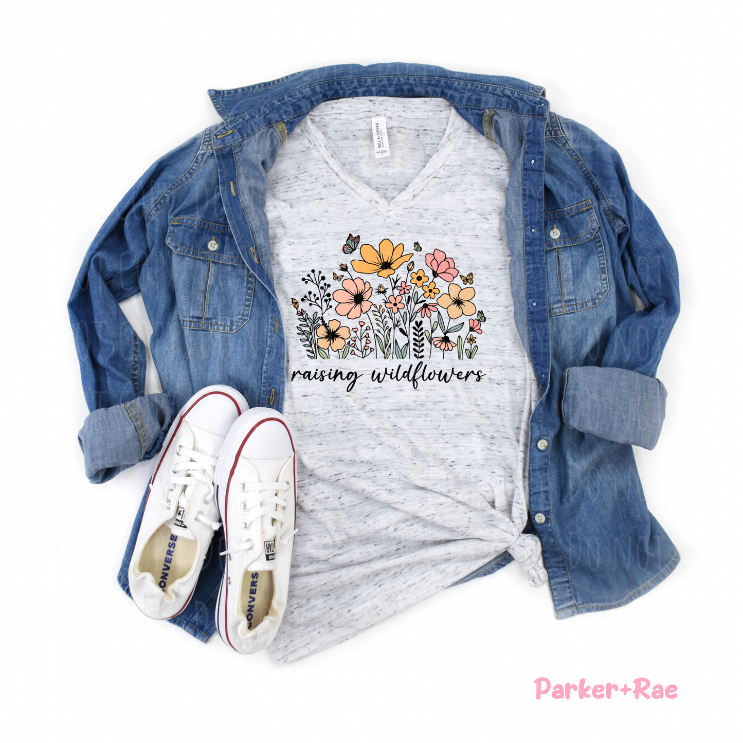 Raising Wildflowers Distressed DTF