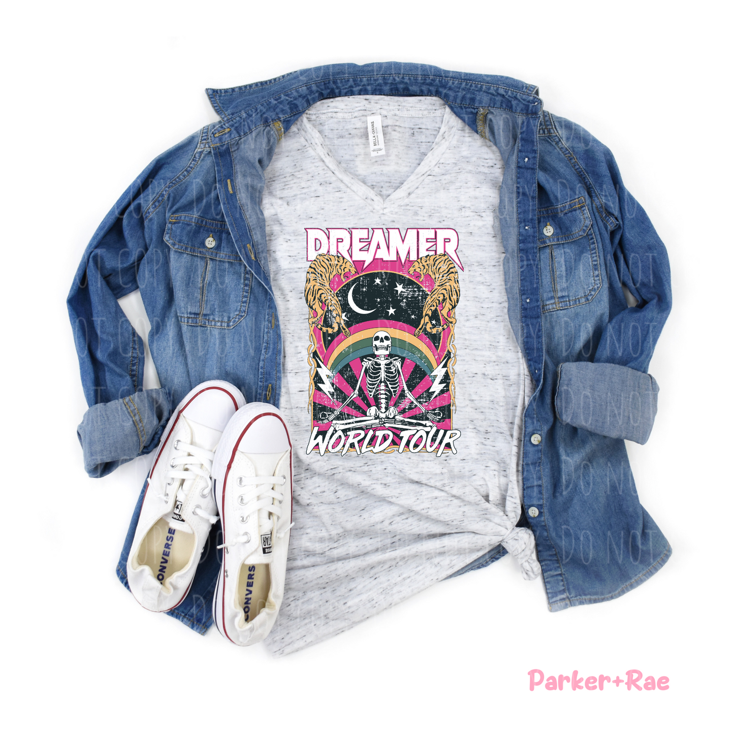 Dreamer World Tour Distressed DTF