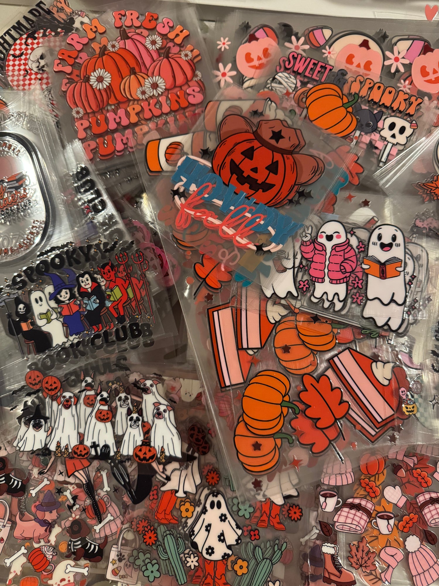 Halloween/ Fall UVDTF