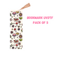 Mushroom Fields (DOUBLE SIDED) UVDTF (pack of 5)