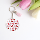 Red + Pink Bows Keychain Decals (PACK OF 5)