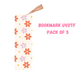 Retro Florals UVDTF (pack of 5)