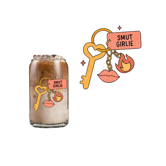Smut Girlie (DOUBLE SIDED) UVDTF decal