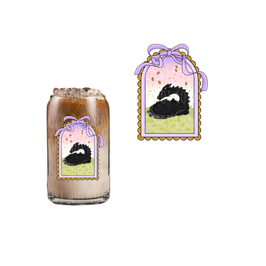 Dragon Frame (DOUBLE SIDED) UVDTF decal