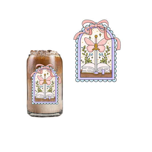 Fantasy Frame (DOUBLE SIDED) UVDTF decal