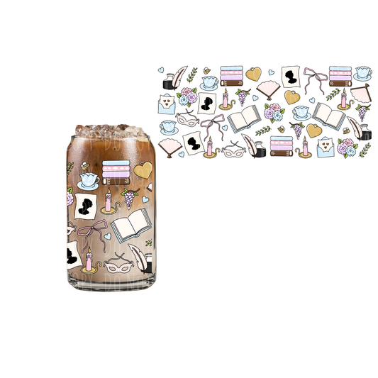 Society's Sweetest Secret (DOUBLE SIDED) UVDTF 16oz cup wrap