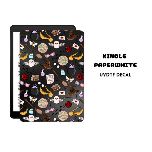 HP Inspired (DOUBLE SIDED) Kindle UVDTF sticker