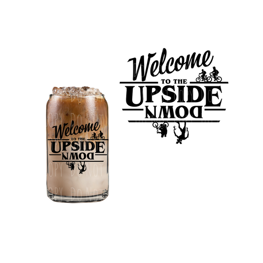 Upside Down (DOUBLE SIDED) UVDTF decal