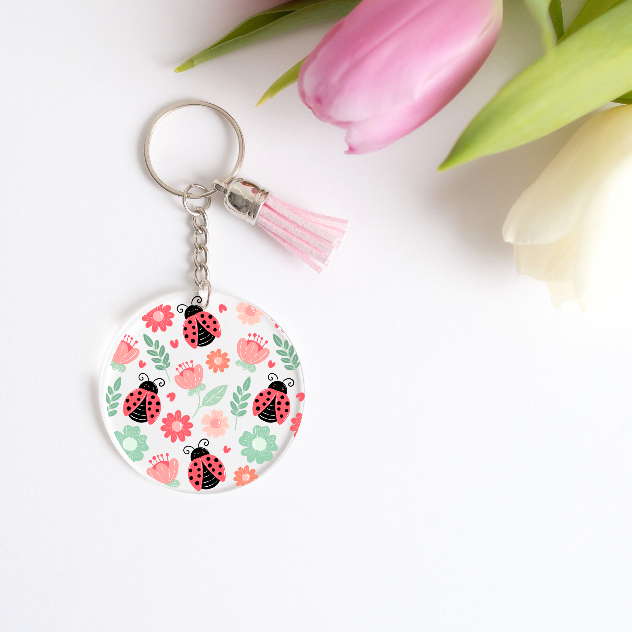 Ladybugs Keychain Decals (PACK OF 5) – Parker + Rae