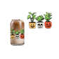 Pumpkin Plants (DOUBLE SIDED) UVDTF decal