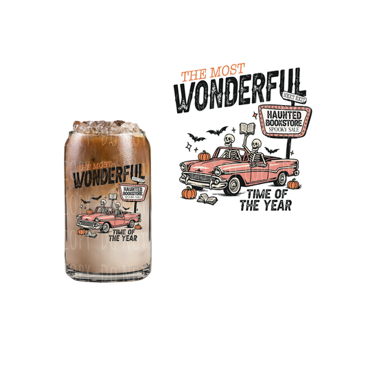 The Most Wonderful Time Of The Year Spooky Sale (DOUBLE SIDED) UVDTF decal
