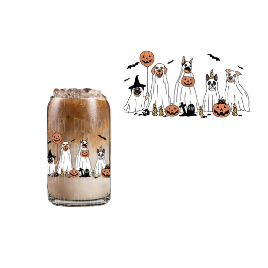 Ghost Dogs (DOUBLE SIDED) UVDTF decal