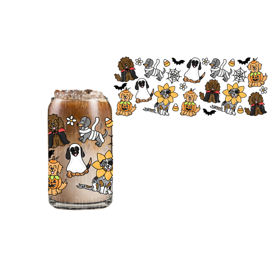 Best Dog Costume  (DOUBLE SIDED) UVDTF 16oz cup wrap