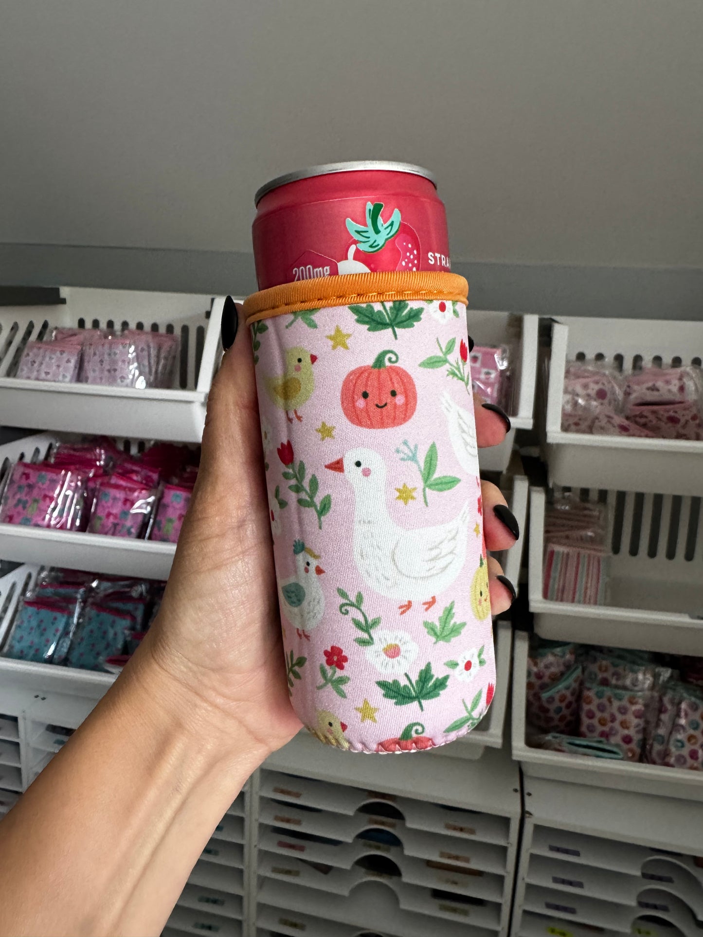 Goose In The Fall Tall Can Sleeves (Pack of 5)