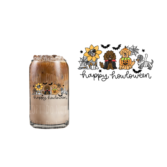 Happy Howloween (DOUBLE SIDED) UVDTF decal