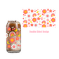 Rainbows, Happy Flowers + Cherries (DOUBLE SIDED) 20oz UVDTF cup wrap