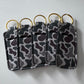 Camo Chapstick Holder Keychains (Pack of 5)