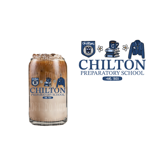 Chilton Prep School (DOUBLE SIDED) UVDTF decal