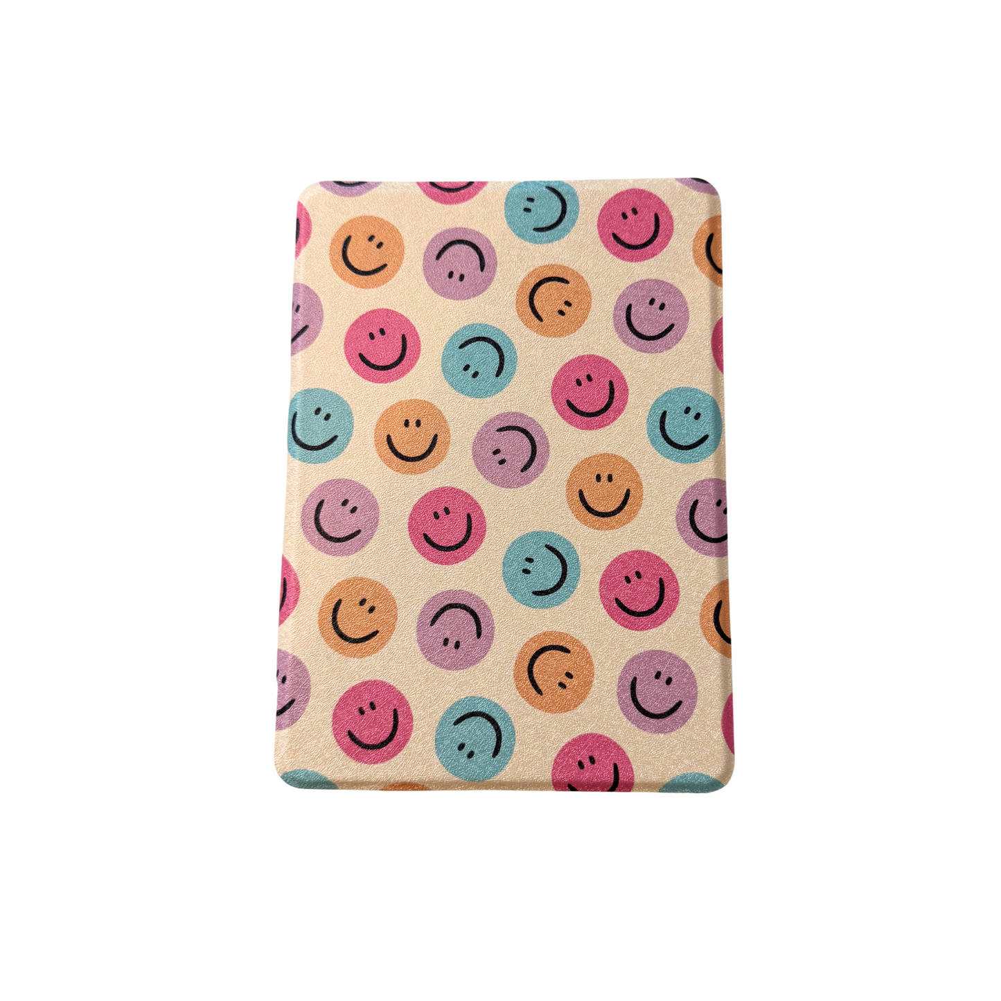 Happy Faces/ Wholesale Clear Back  Kindle Cases- PACK of 3