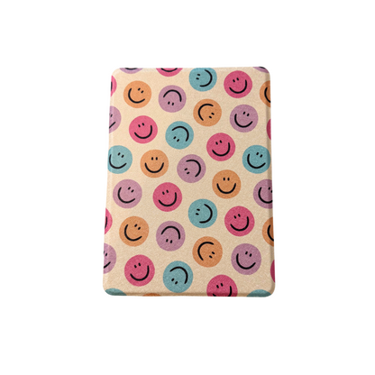 Happy Faces/ Wholesale Clear Back  Kindle Cases- PACK of 3