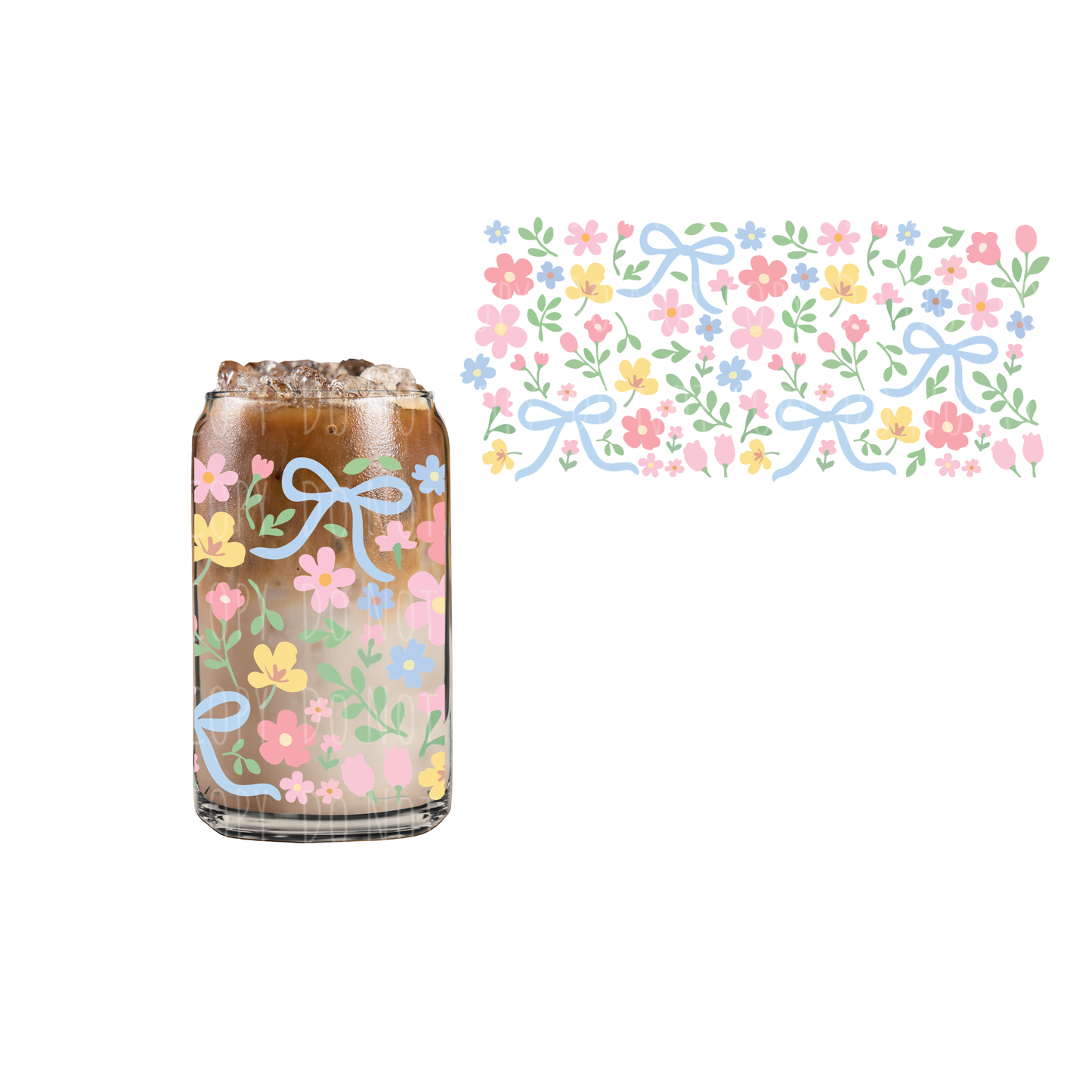 Ready For Spring (DOUBLE SIDED) UVDTF 16oz cup wrap