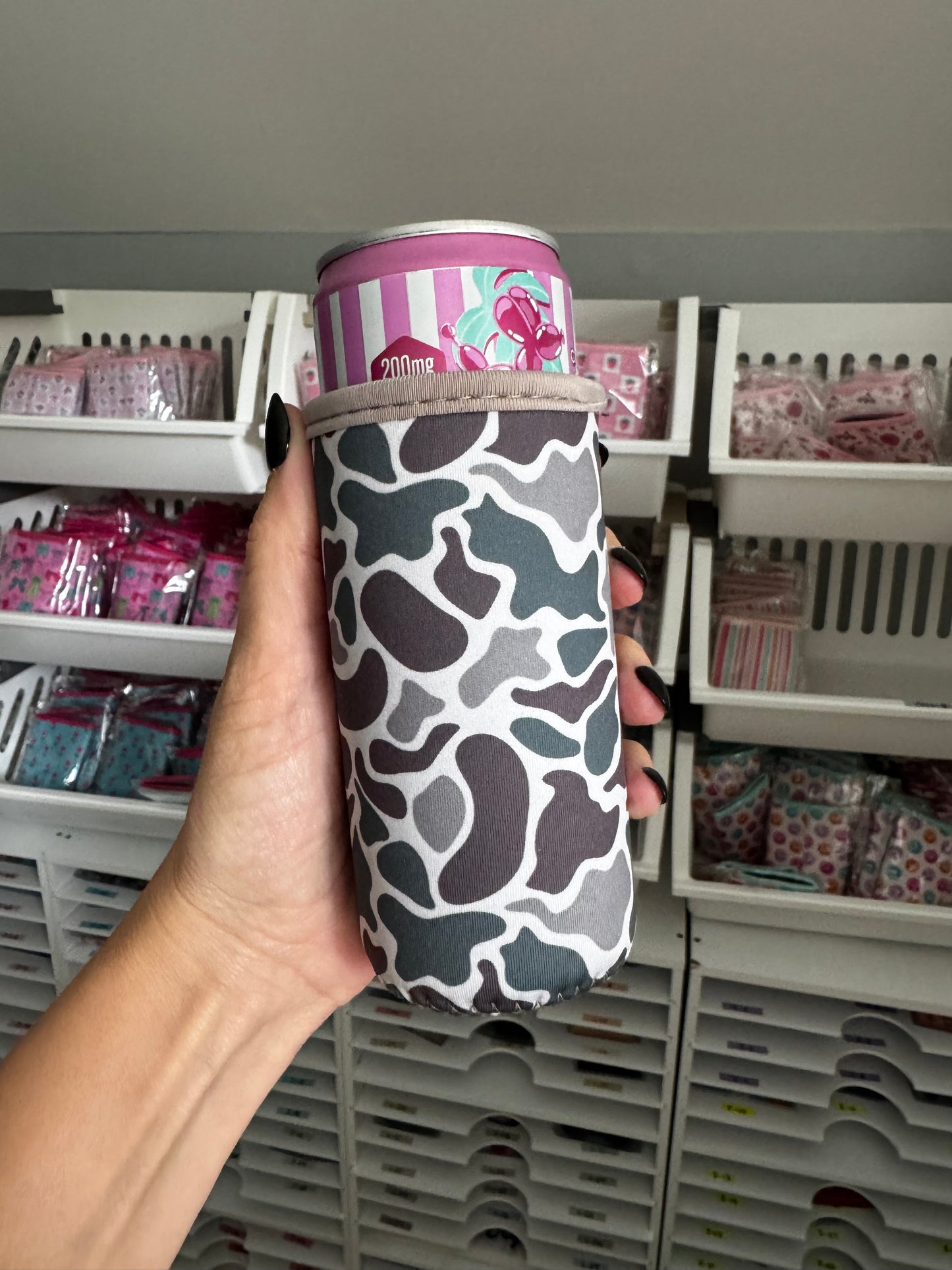 Camo Tall Can Sleeves (Pack of 5)