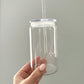 Kid Friendly Acrylic 16oz Cup with Plastic Lid and Straw