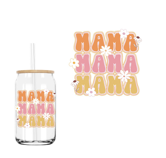 Mama Daisy UVDTF decal