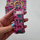 Colorful Bows Chapstick Holder Keychains (Pack of 5)