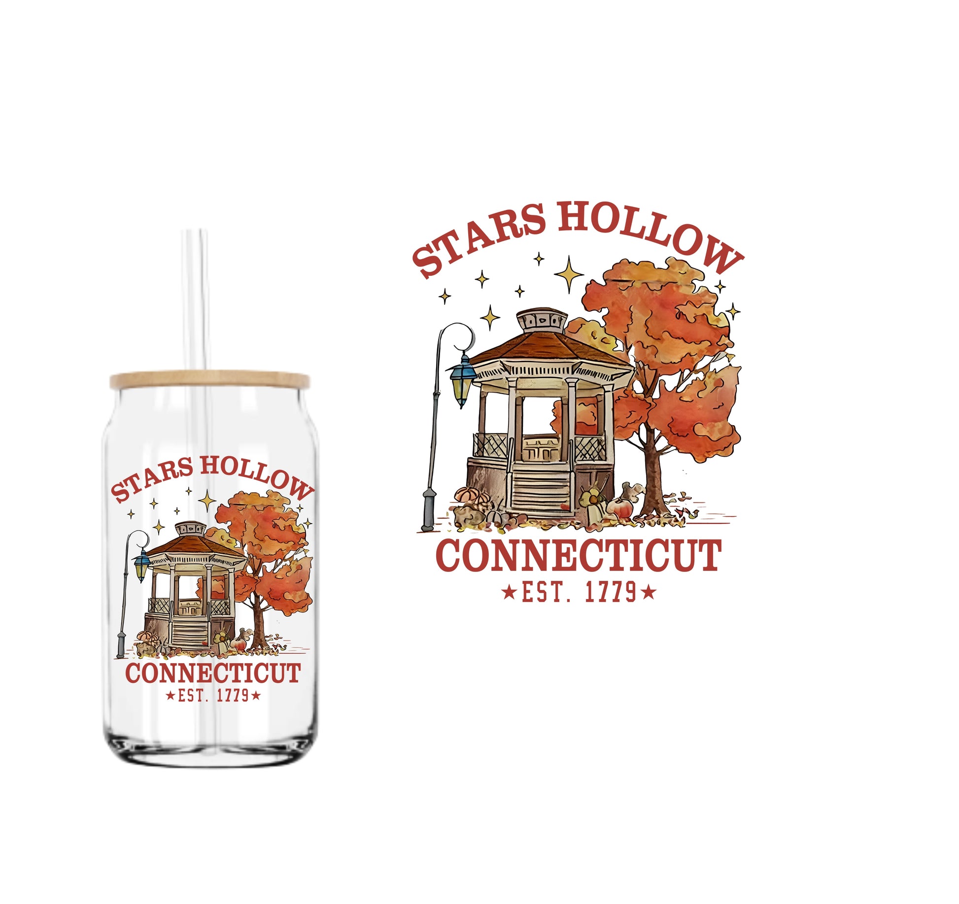 Fall Decals for Tumblers, Monogram Decal, Party Favors, Fall Décor