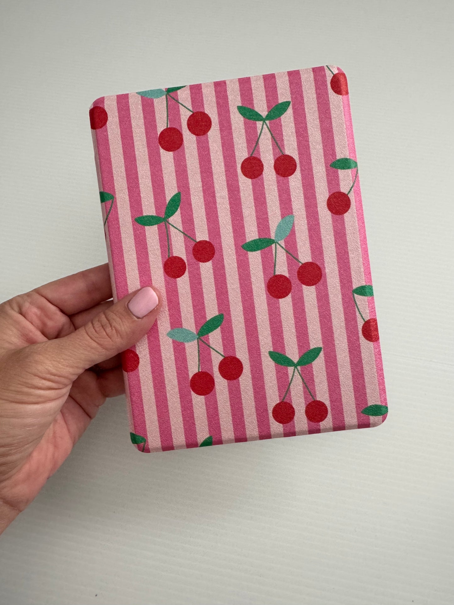 Cherries/ Wholesale Clear Back  Kindle Cases- PACK of 3