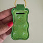 Rainbow Gummy Bear Chapstick Holder Keychains (Pack of 5)