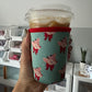Vintage Reindeer SMALL Coffee Coffee Coozies (Pack of 5)