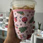 Retro Christmas SMALL Coffee Coozies (Pack of 5)