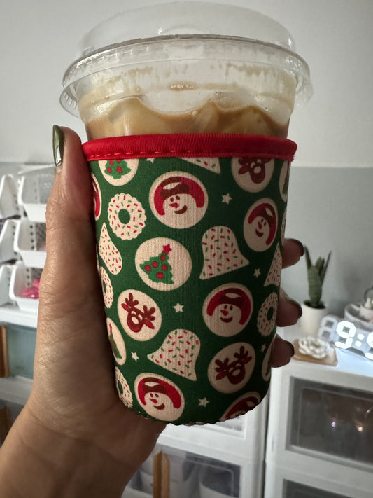 Sugar Cookies SMALL Coffee Coozies (Pack of 5)