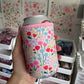 Summer Flowers Can Sleeves (Pack of 5)