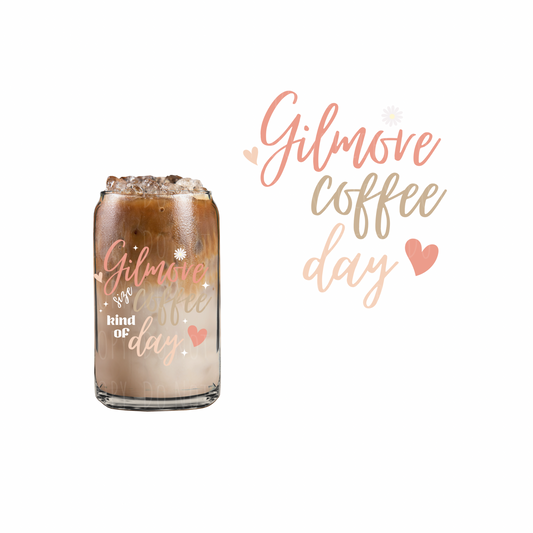 Gilmore Coffee Day (DOUBLE SIDED) UVDTF decal