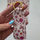 Bee's + Flowers Chapstick Holder Keychains (Pack of 5)