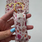 Bee's + Flowers Chapstick Holder Keychains (Pack of 5)