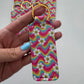 Wavy Daisy Chapstick Holder Keychains (Pack of 5)