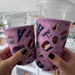 Purple GG inspired Coffee Coozies