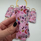 T S Inspired Chapstick Holder Keychains (Pack of 5)